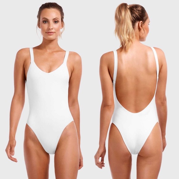 Vitamin A Womens Palmera Ecolux Leah Bodysuit One Piece Swimsuit